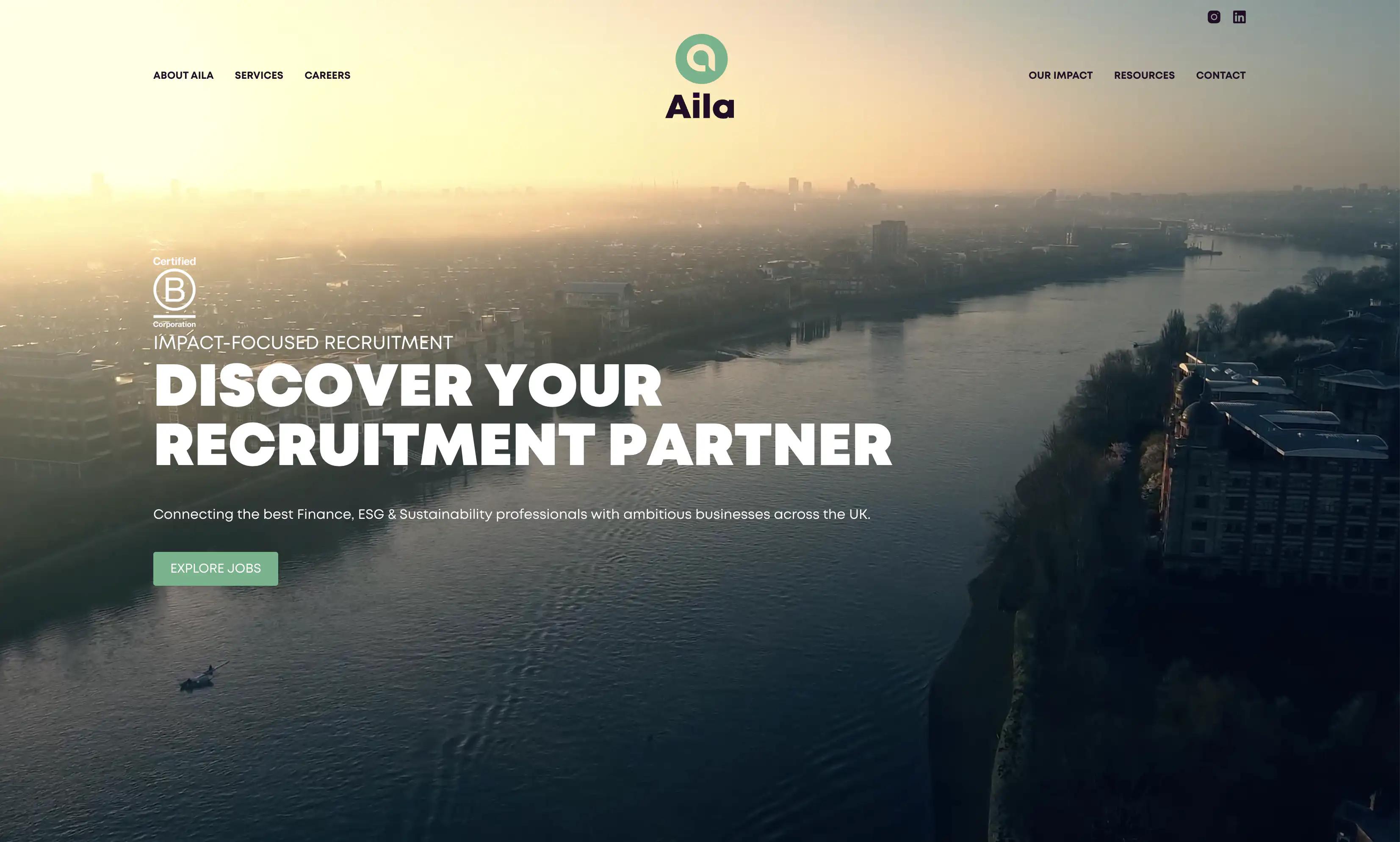 Aila Recruitment website