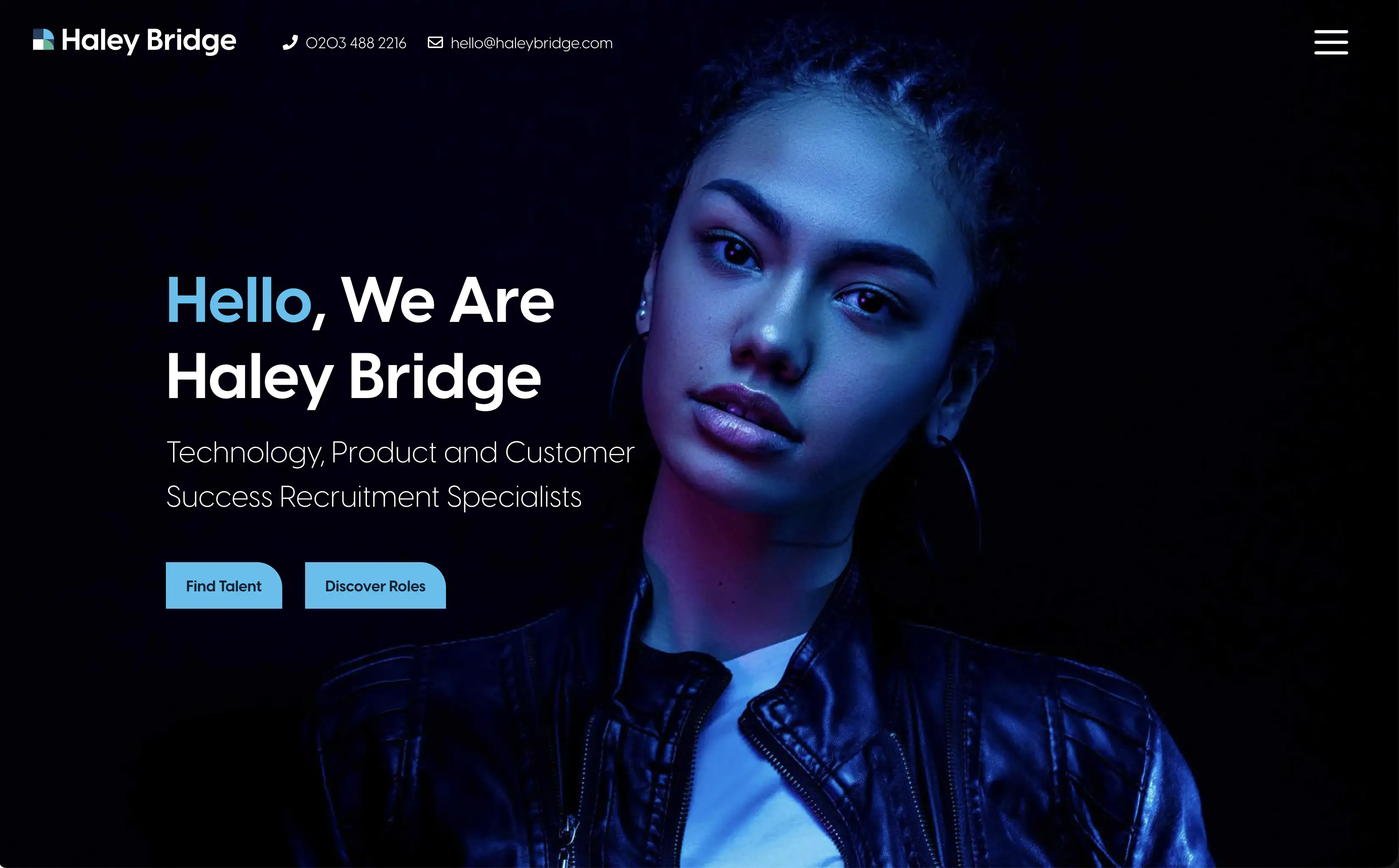 Haley Bridge website