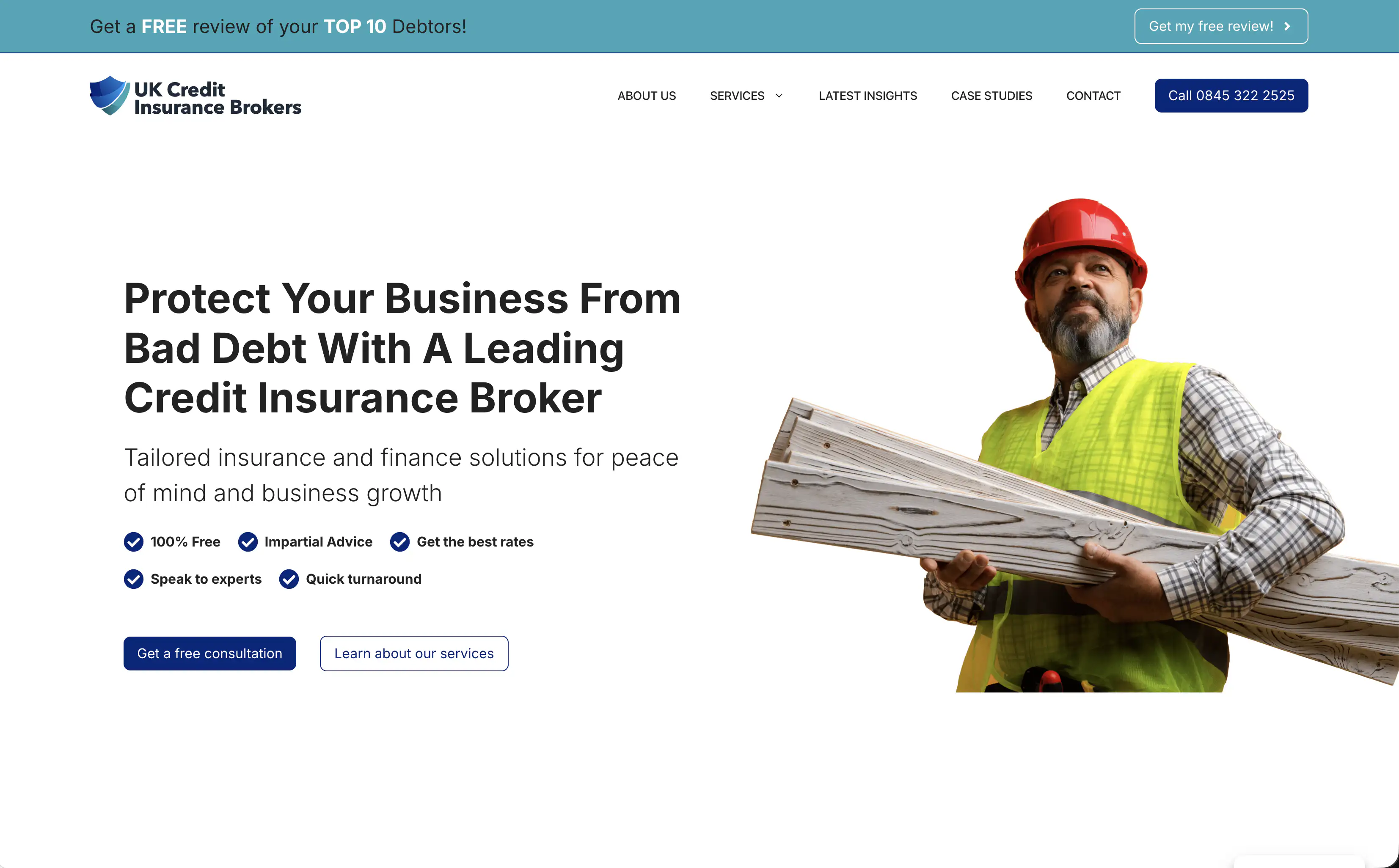 UK Credit Insurance website